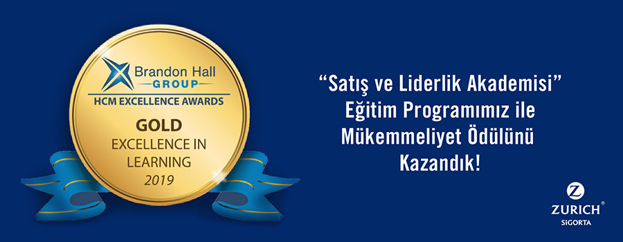 “Satış ve Liderlik Akademisi” Eğitim Programımız ile Mükemmeliyet Ödülünü Kazandık!