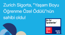 Zurich Sigorta, “Yaşam Boyu Öğrenme Özel Ödülü” nün sahibi oldu!