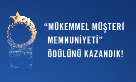 “Mükemmel Müşteri Memnuniyeti” Ödülünü Kazandık!