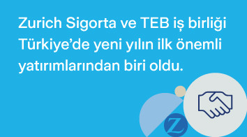 Türk Ekonomi Bankası (TEB) ve Zurich Sigorta, sigorta ürünlerinin TEB müşterilerine sunulması için dağıtım kanalı anlaşması imzaladı.