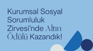 Sürdürülebilir Kalkınma Amaçlarına Değer Katan Şirketler Ödülleri’nde, Altın Ödül’ü Kazandık!