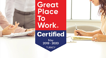 “Great Place To Work Certified” Şirketi Olarak Anılmaya Hak Kazandık!